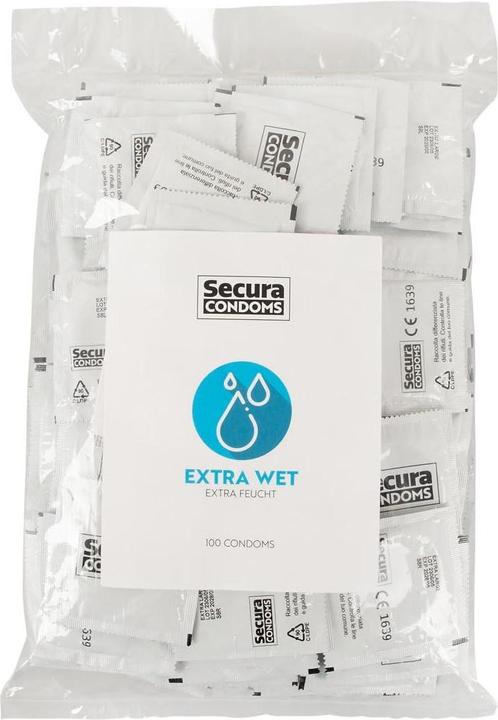 Image du produit Secura Extra Wet Sachets de 100 (100 pcs)