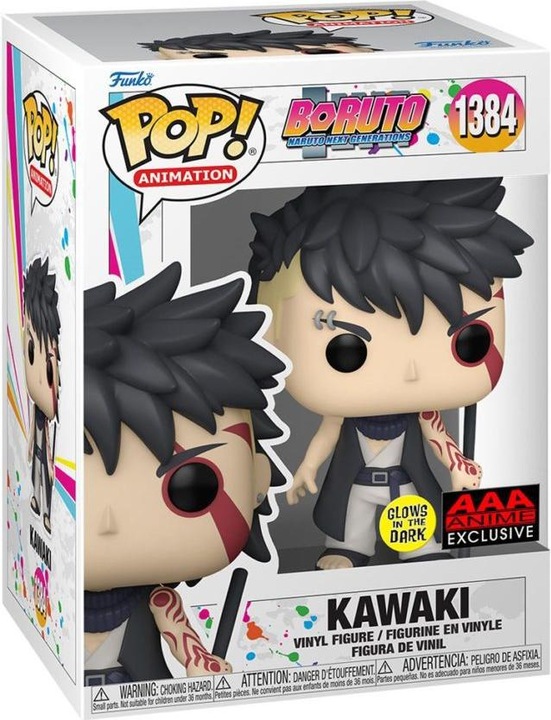 Produktbild Funko POP! Animation Boruto - Kawaki (Prologue) Edition Limitée Phosphorescente