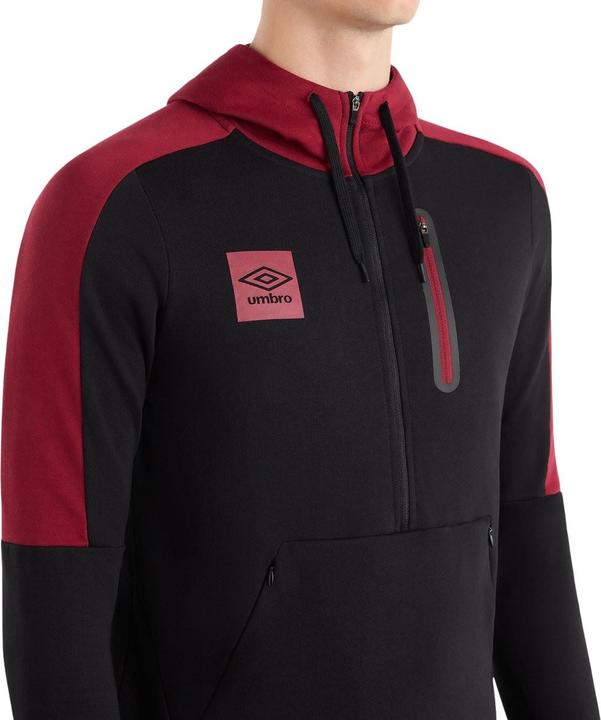 Immagine prodotto Umbro Terrace Felpa con Cappuccio Mezza Cerniera Uomo (S)