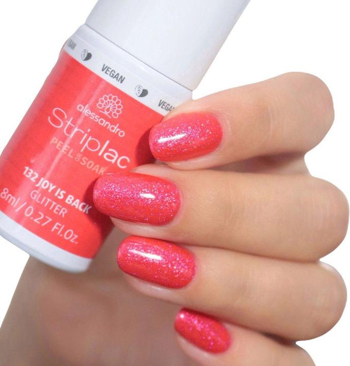 Produktbild Alessandro Striplac Peel or Soak Joy is back 8 ml (132 Striplac Joy Is Back, Abziehbarer Nagellack)