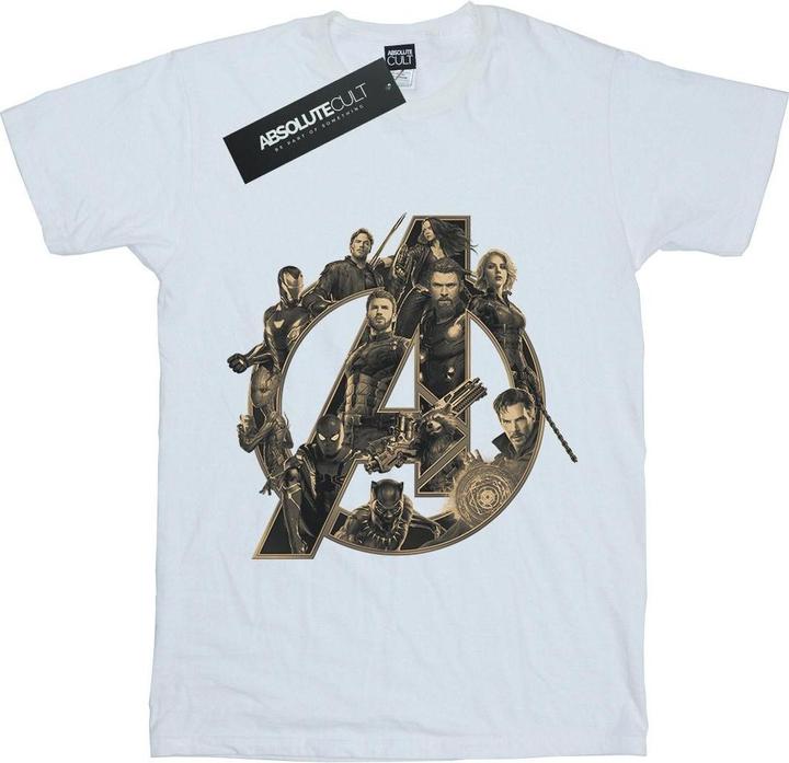 Immagine prodotto Avengers Infinity War Logo Maglietta Ragazze (116)