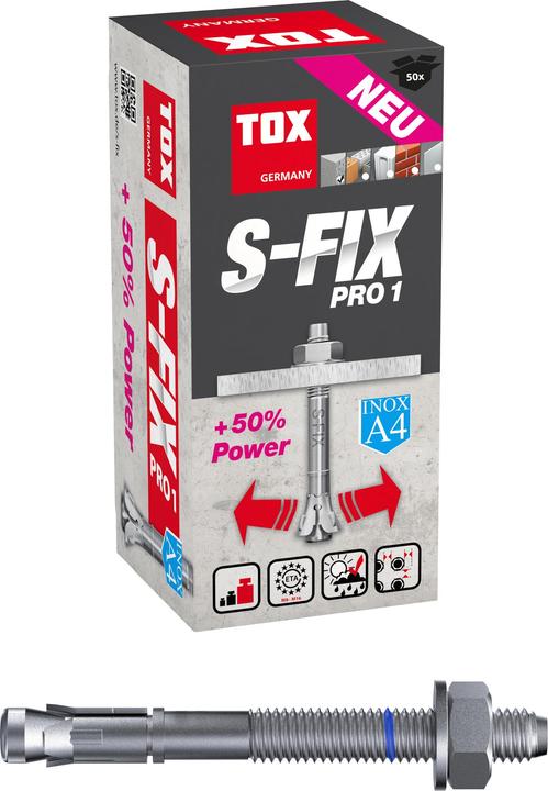 Produktbild Tox S-FixS-Fix Pro 1 A4 (50 Stk.)