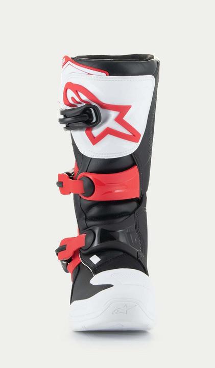 Actual product image Alpinestars Boots Tech 3s Yth Wht/Red 5/ (Girls, 38)