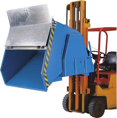 Actual product image eurokraft pro Tilting container, standard height, without chassis (1200 l)