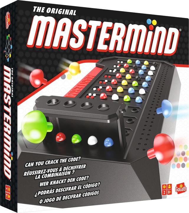 Immagine prodotto Goliath Toys Mastermind Classic (Tedesco, Olandese, Portoghese, Inglese, Svedese, Norvegese, Italiano, Francese, Polacco, Spagnolo)
