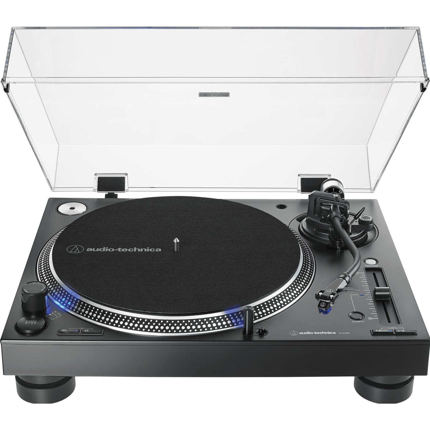 Audio-Technica AT-LP140XP (Manuale), Giradischi, Nero