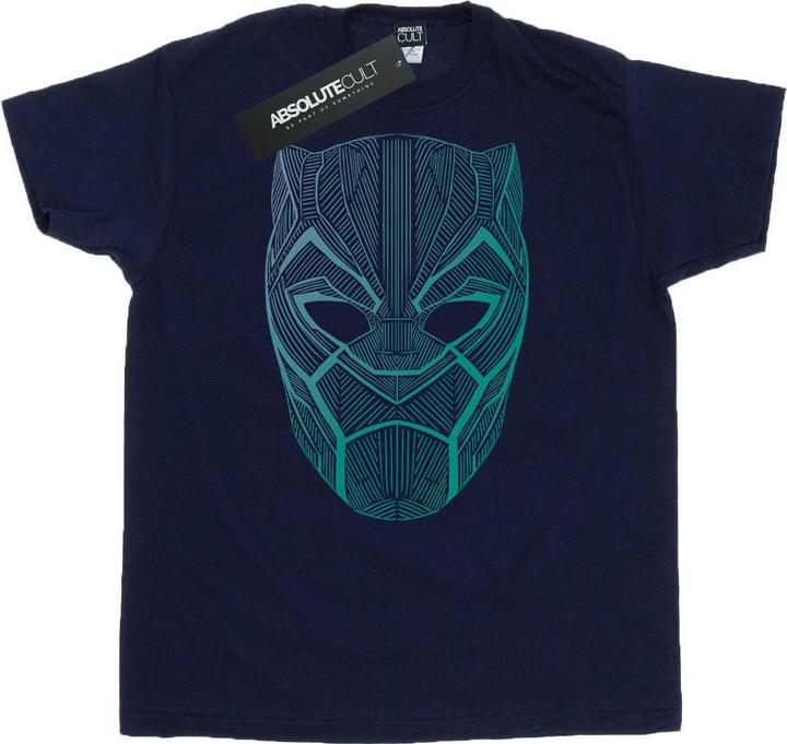 Immagine prodotto Maglietta Pantera Nera Maschera Tribale Uomo (3XL)
