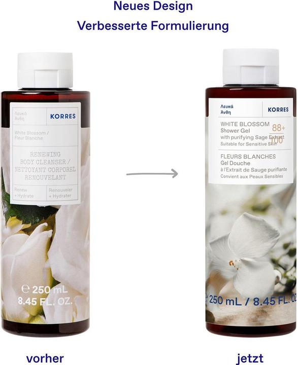 Produktbild Korres WHTE BLOSSOM Duschgel (250 ml)