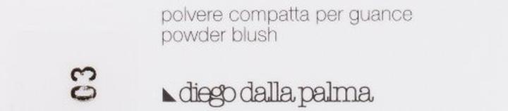 Nutritional values and ingredients Diego dalla Palma Powder Blush 03 (03)