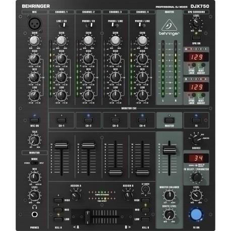 Thumbnail - Behringer Djx750 (Clubmixer), Mischpult, Schwarz