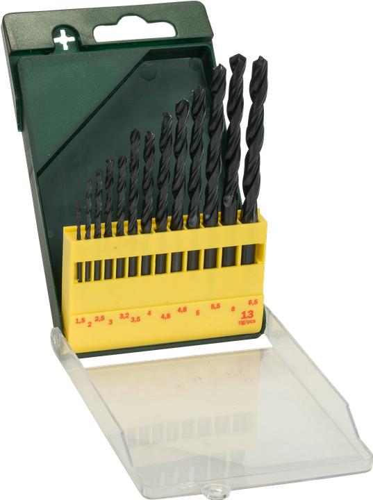 Produktbild Bosch Zubehör Metallbohrer-Set HSS-R, 13-teilig, 1,5 - 6,5 mm (1.5 - 6.5 mm)