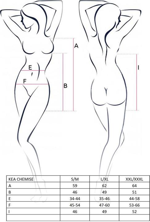 Image du produit Casmir Kea Babydoll Black Erotic Par S / M. (M, S)