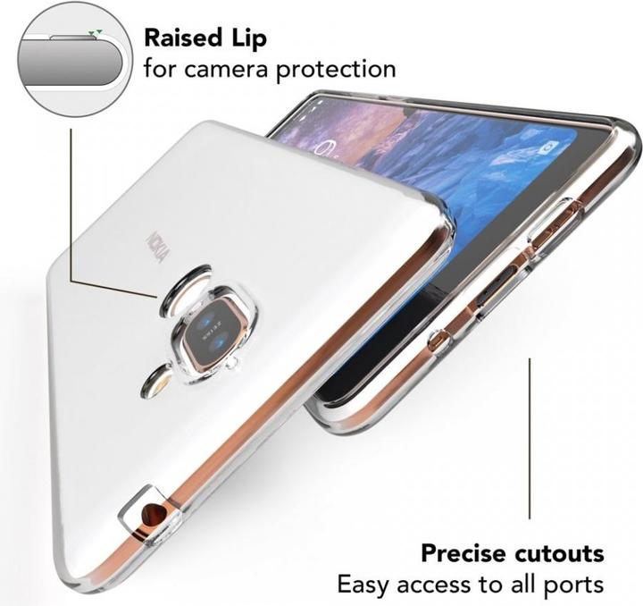 Produktbild Screenguard Nokia 7 Plus Flexible TPU Clear Case (Nokia 7 Plus)