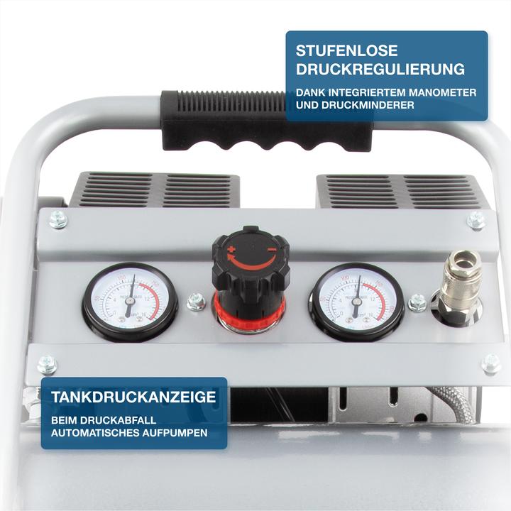 Produktbild Hyundai Silent Kompressor SAC75008 (9 Bar, 8 l)