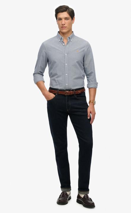 Produktbild Superdry Klassisches Oxford-Langarmhemd (S)