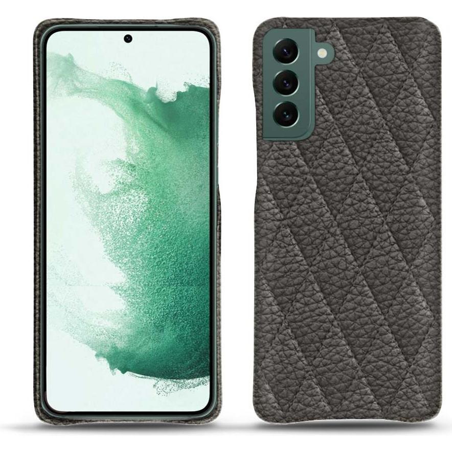 Noreve Lederschutzhülle (Samsung Galaxy S22+ 5G), Smartphone Hülle, Grau
