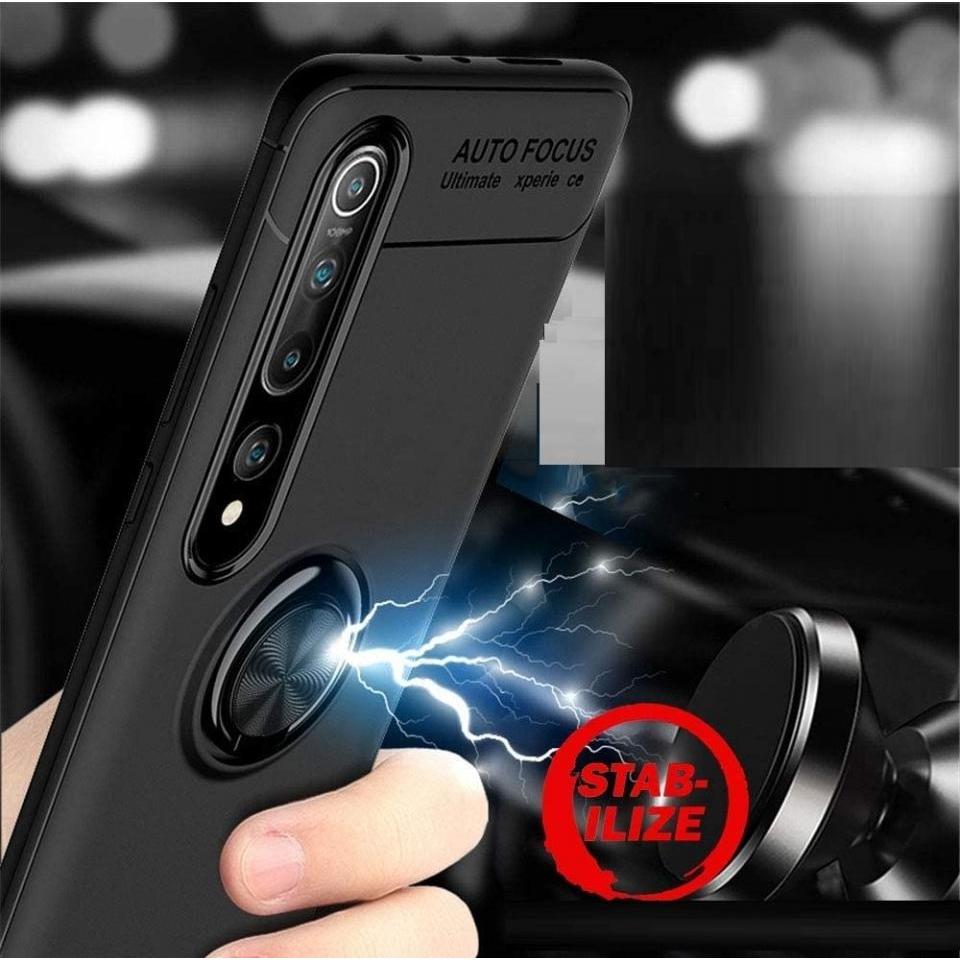 Thumbnail - Screenguard RingCase 360-GradXiaomi Mi 10 Hülle (Xiaomi Mi 10), Smartphone Hülle, Schwarz