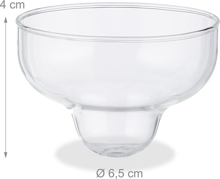 Actual product image Relaxdays 12x floating tealight holders (12 x, 6.5 x 6.5 x 4 cm)