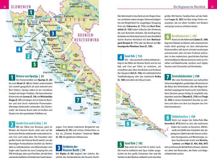 Immagine prodotto Reiseführer Dalmatien & Kvarner Bucht (Tedesco, Werner Labbra, 2022)