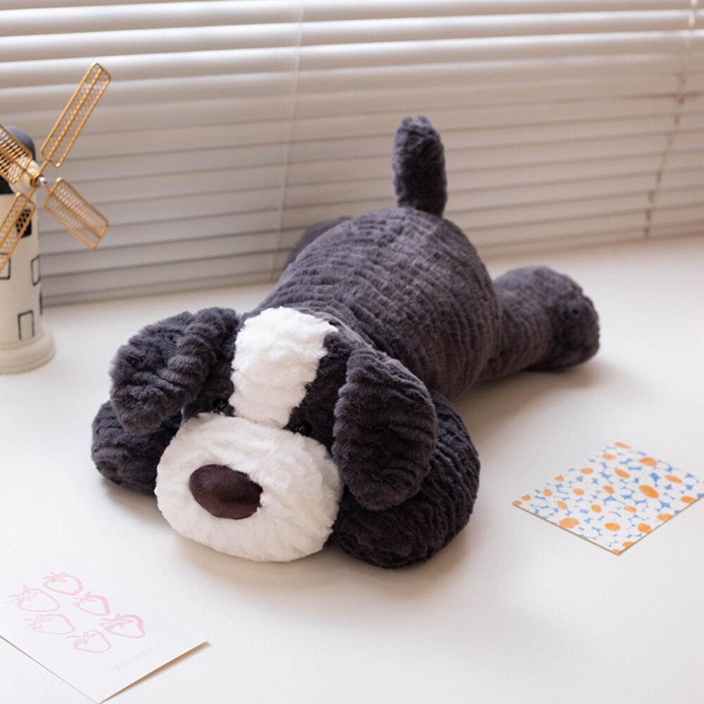 Lean Toys Lean Plüsch-Maskottchen Umarmungen Hund Dunkelgrau 30Cm