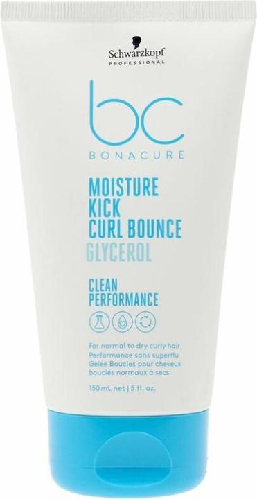 Produktbild Schwarzkopf Feuchtigkeitscreme für lockiges Haar Bonacure Moisture Kick Curl Bounce (150 ml) (Haarpaste, 150 ml)