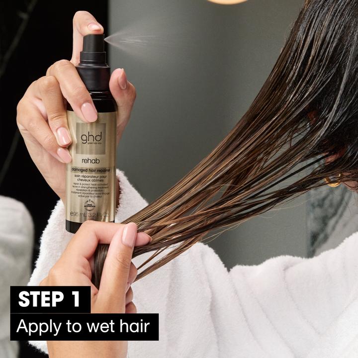 Actual product image ghd rehab damaged hair repairer Leave-in Treatment (95 ml)