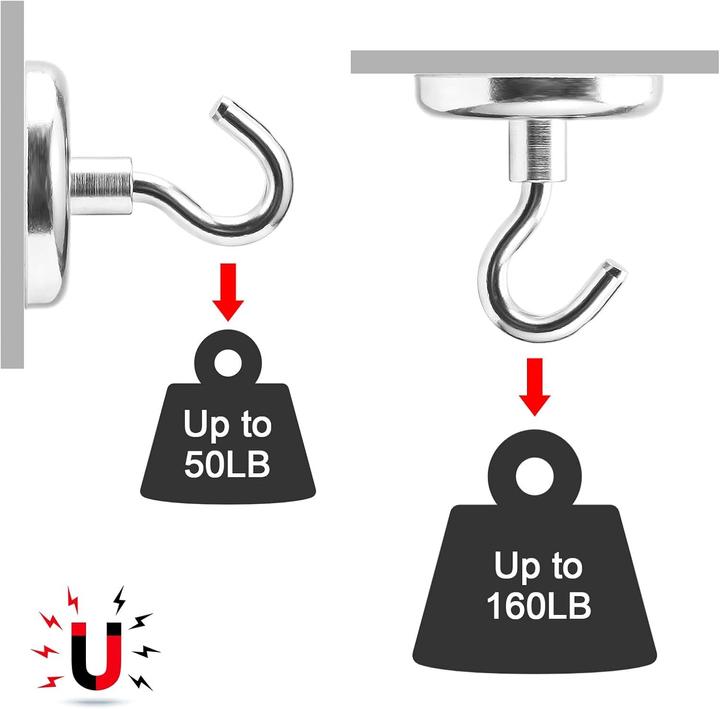 Produktbild Swissdetector Magnete Haken (3 x)