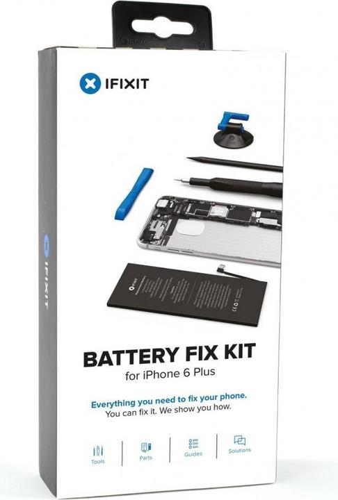 Immagine prodotto iFixit EU269002-5 Ricambio del telefono cellulare batteria/batteria nera