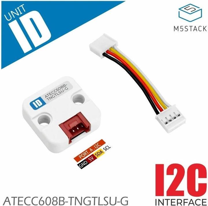 Image du produit M5Stack Unité d'authentification cryptographique ATECC608B