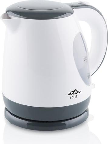 Actual product image ETA Kettle | 560490000 SOFIE | Electric | 2200 W | 1 L | Plastic | 360° rotational base | White (1 l)