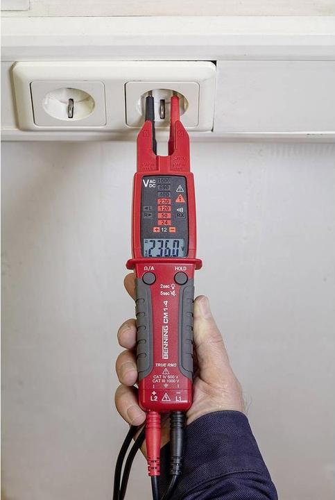 Actual product image Benning CM 1-4 Current clamp (CAT IV 600V, CAT III 1000V)