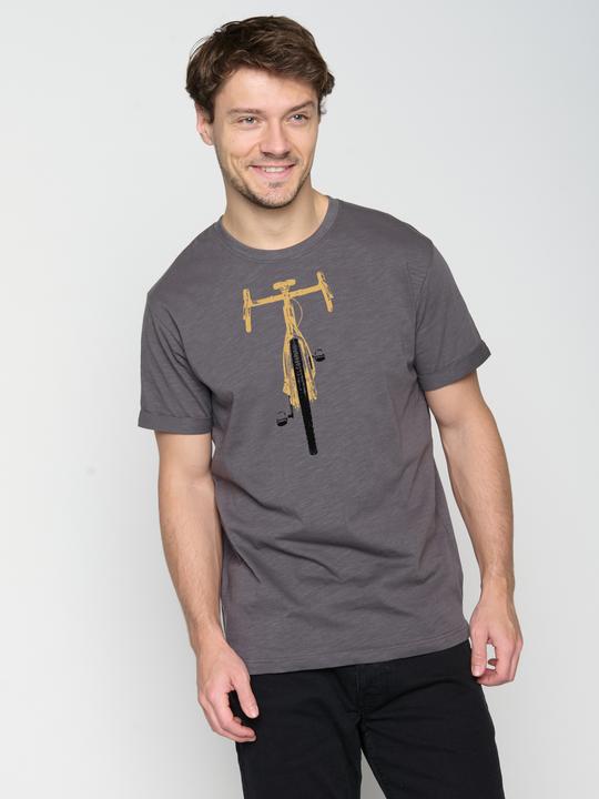 Actual product image Greenbomb T-Shirt Bike Front Stamp (M)