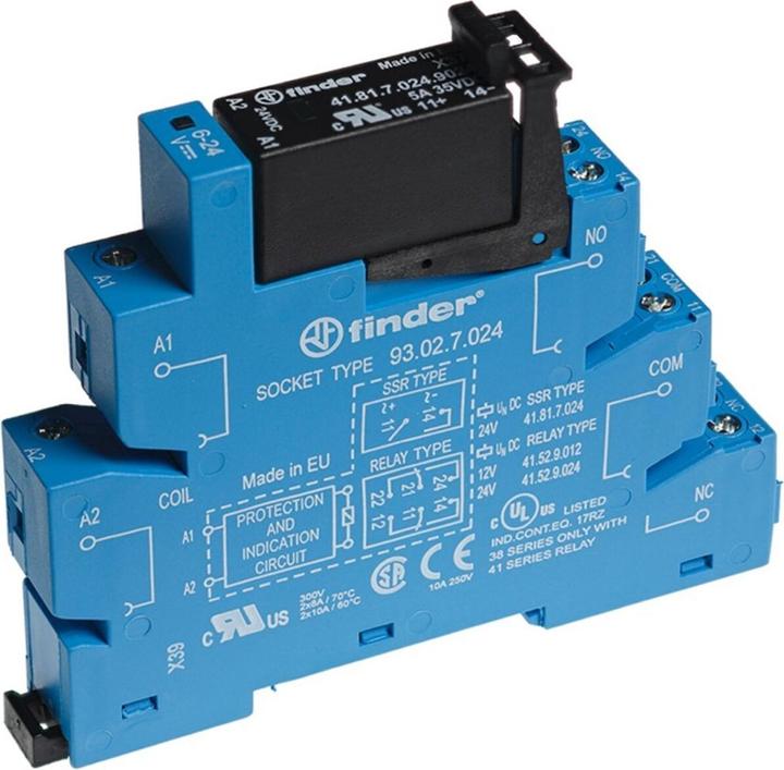 Produktbild Finder Koppelrelais SSR 24VDC 5A Serie 38.31
