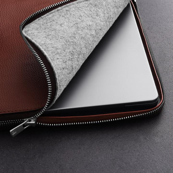 Produktbild Woolnut Leather Folio -suojatasku 16" MacBook Pro, konjakki (16", Apple)