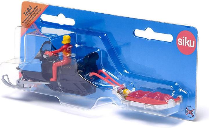 Produktbild Siku Snowmobil mit Rettungsschlitten
