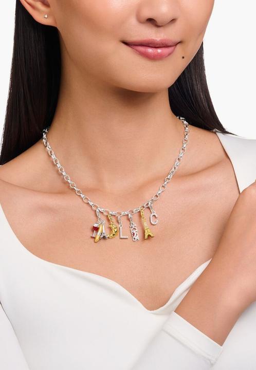 Actual product image Thomas Sabo Charm Sterling Silver (Cold enamel, 925 Sterling silver, Blackened)