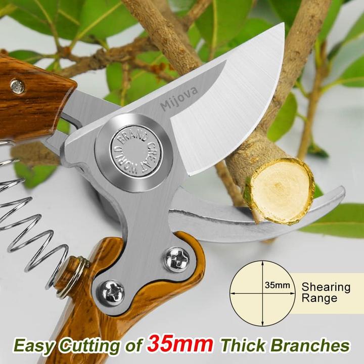 Actual product image Mijova Gartenschere mit Stossdämpfer