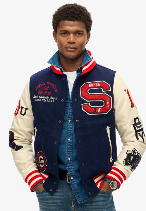 Produktbild Superdry College Varsity Patched Bomber (M)