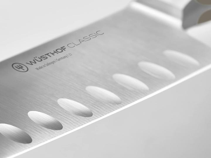 Actual product image Wüsthof Santuko knife dark grey chequered (17 cm)