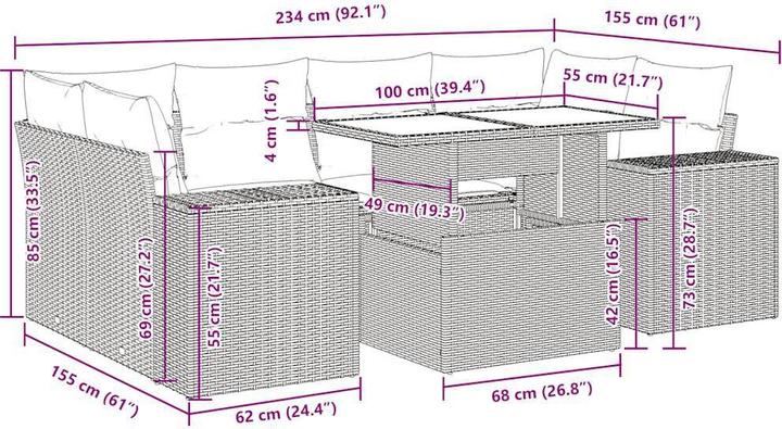Produktbild vidaXL Emeline