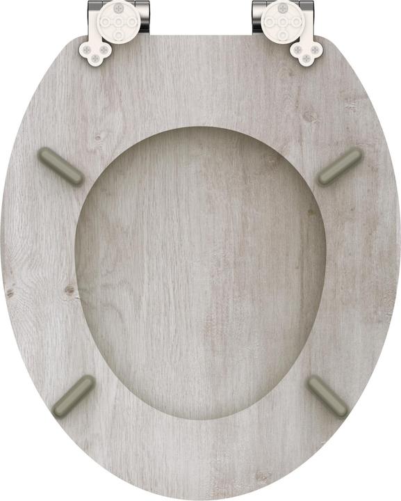 Immagine prodotto Schütte Sedile WC in legno MDF Sedile WC LEGGERO Meccanismo soft-close 80192 look legno
