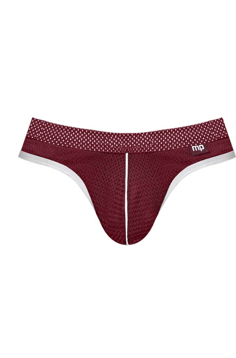 Produktbild Male Power Sport Mesh Jock - Burgundy - L/XL (XL)