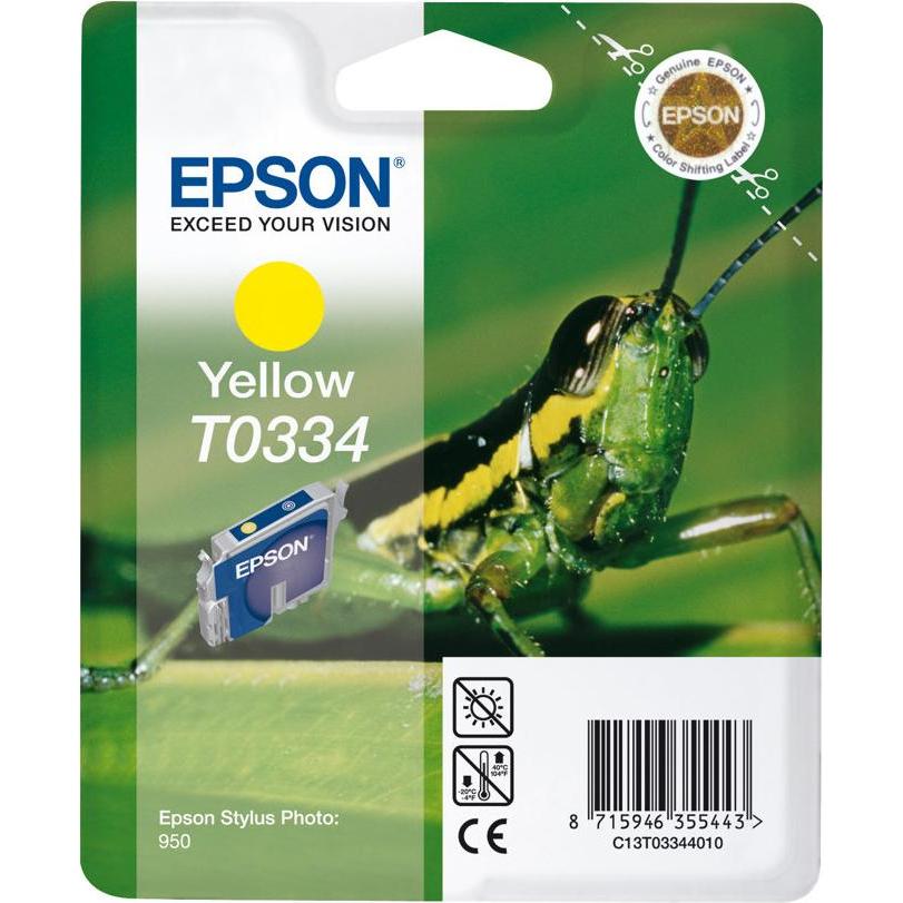 Epson, Druckerpatrone, T0334 (Y)
