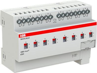 Produktbild ABB Schaltaktor 8fach 16 ASA/S8.16.2.2REG 2CDG110263R0011 (Schaltaktor)