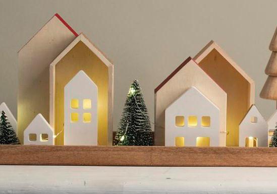 Produktbild Rayher Holz Rahmen Häuser, FSC Mix Credit