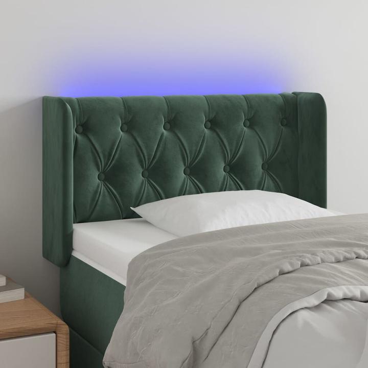 Actual product image vidaXL LED Kopfteil (83 x 16 x 88 cm)