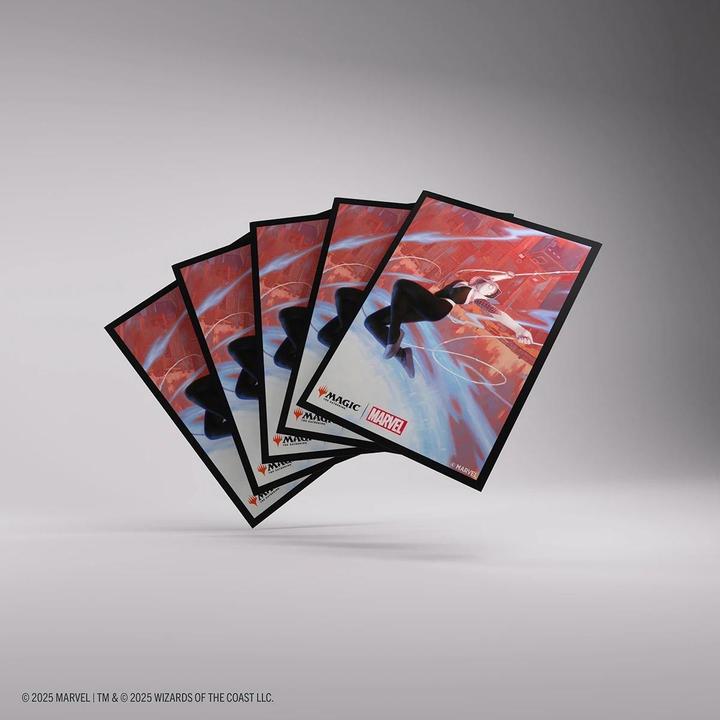 Actual product image Gamegenic - Magic: The Gathering | Marvel's Spider-Man Premium Art Sleeves - Spider-Gwen