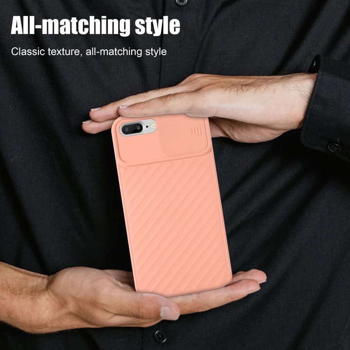 Image du produit Cadorabo Couverture TPU avec protection pour appareil photo (Apple iPhone 7 Plus, Apple iPhone 7s Plus)