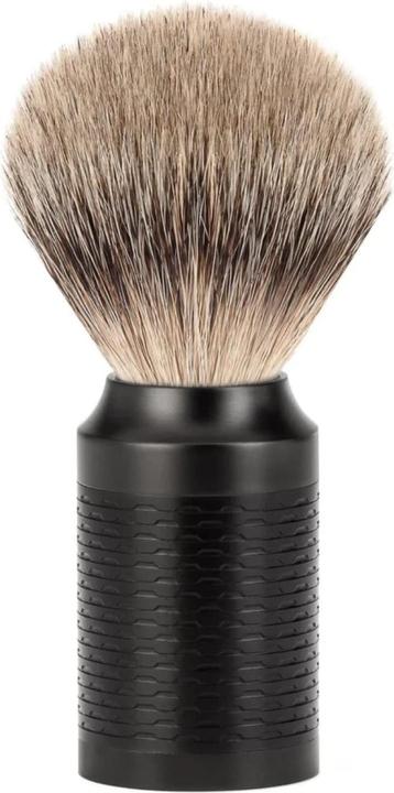 Actual product image Mühle ROCCA, shaving set, 3-piece, shaving brush with silver tip badger tip
