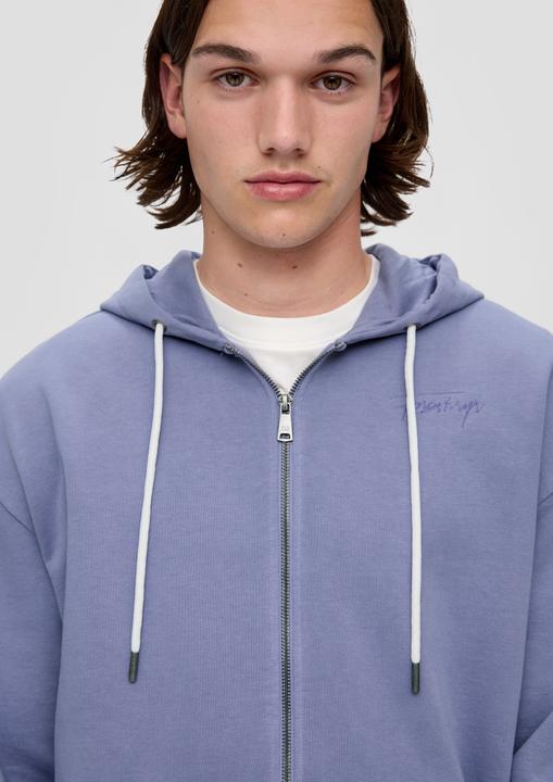 Produktbild s.Oliver Sweatshirt Jacke Sweatshirt-Jacke mit Kapuze (M)
